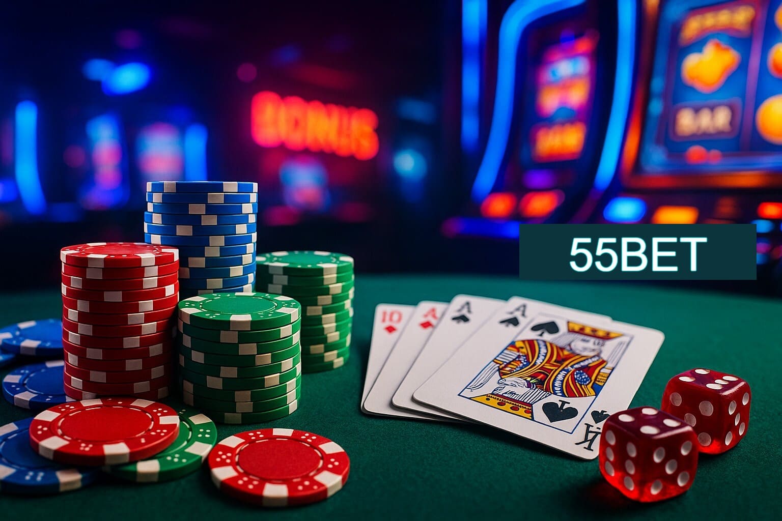 Benefícios do 55BET