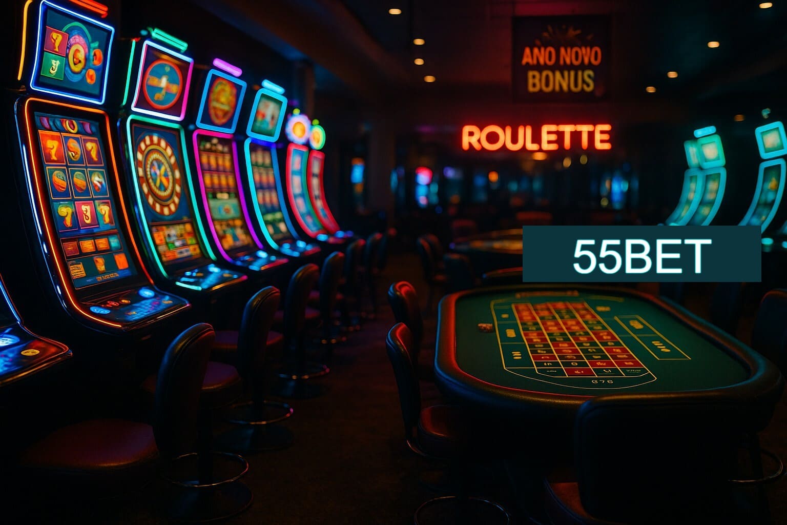 Jogos emocionantes no 55BET